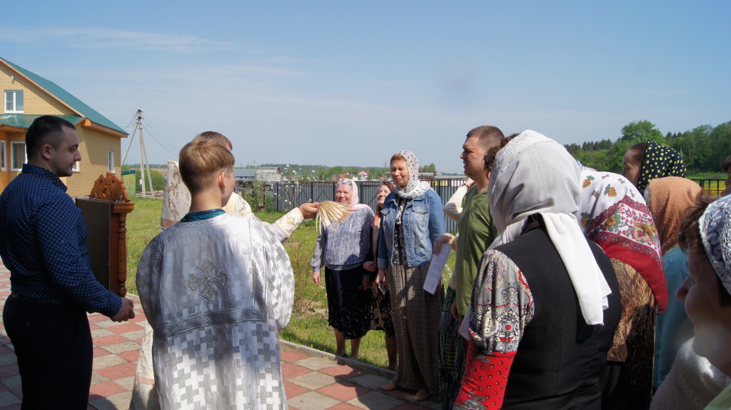 престольный праздник Николая Чудотворца в Атепцево 22 мая 2015г.