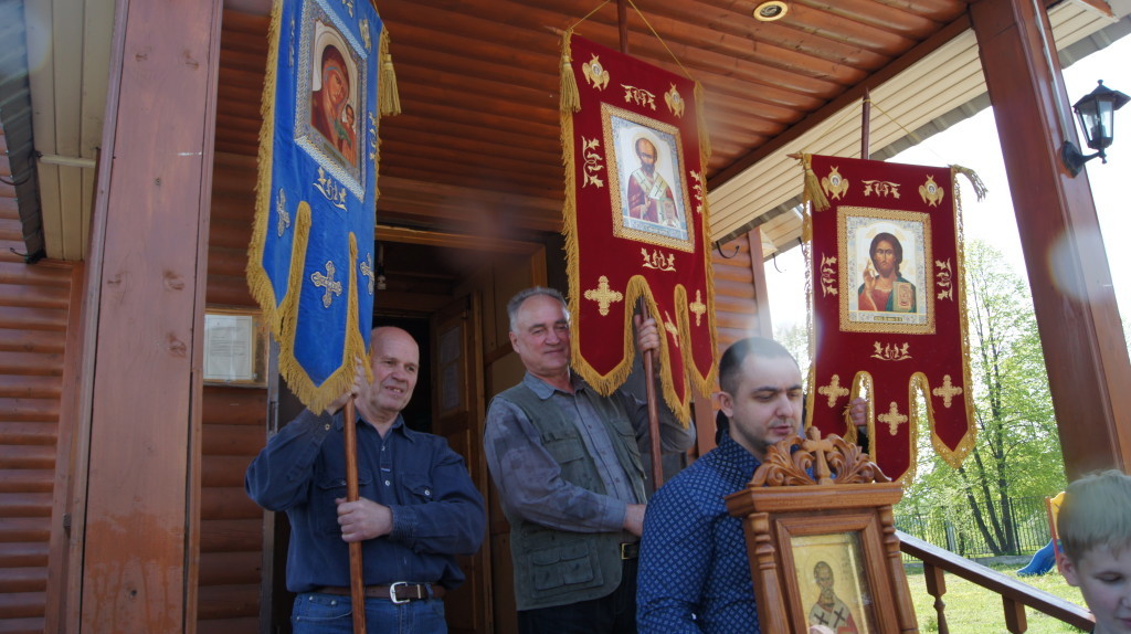 престольный праздник Николая Чудотворца в Атепцево 22 мая 2015г.